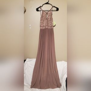 Windsor Mauve maxi gown/dress